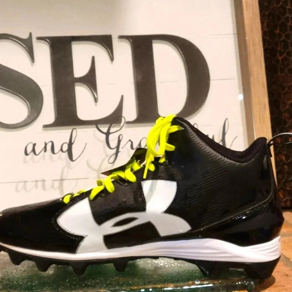 Under Armour Crusher RM Wide 'Black White Sz 16 #1286600 001 - Picture 3 of 10
